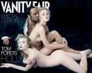 Scarlett Johansson & Keira Knightly on the cover of Vanity Fair
