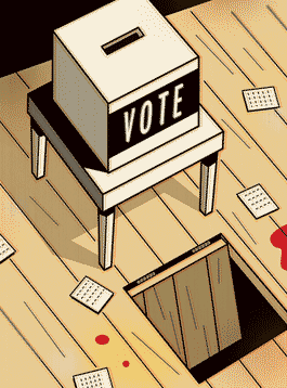 Ballot box, dont let them steal it