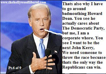 Sen Joe Biden (D-Delaware) discusses his reason for wanting to run for President in 2008 062005
