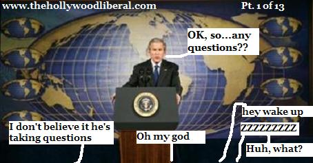 Bush takes quesions on Iraq