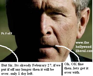 Bush knows why Black History Month is in February