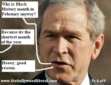 Bush discusses the great achievements Blacks have made