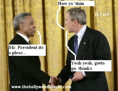 Bush doing Black History week