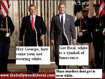 Bush and Blair 2 of a kind, Bloody, and disgusting 060905