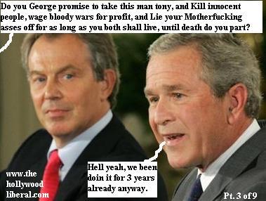 Bush and Blair have been murdering for 3 years, now they are making it legal 060905