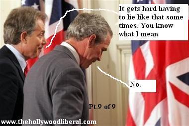 Tony Blair doesn't always like lying for the mass murdering monkey bush 060905