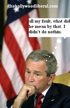 Bush says he didn't do nothing