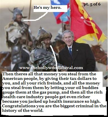 Ghengis Khan and George Bush