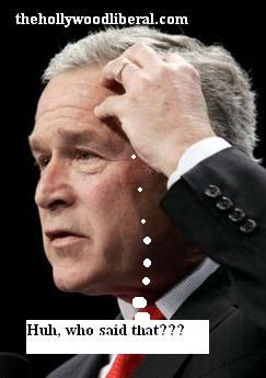 The whitehouse paintings are talking to Bush