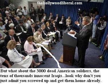 Bush is for constant warfare