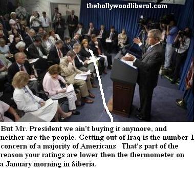 Bush sez War not a time of Joy