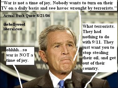 Bush is the master of disaster