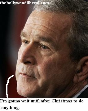 Bush speechifying again