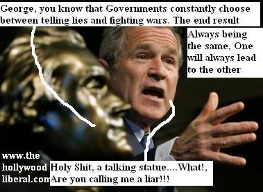 Jefferson sounds liberal speaking to the hyper conservative Repbulican Bush
