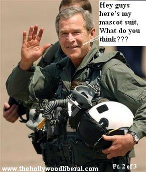 President Bush reminds of his mission accomplished