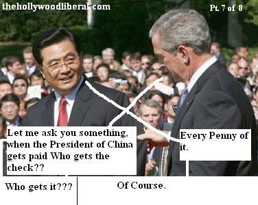 President Bush and President Hu of China