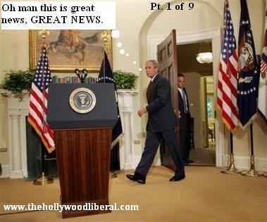 President Bush announces the Death of William Rehnquist