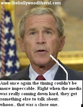 President Bush announces the Death of William Rehnquist