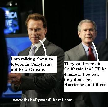Arnold Schwarzneggar wants federal aid for the sacramento delta levees