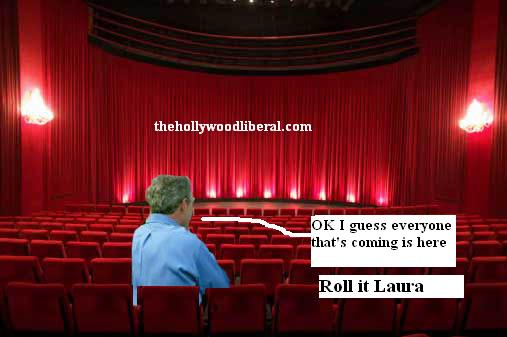 Bush watches a movie of United 93