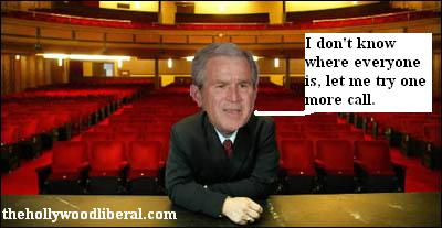 George W. Bush ready to view the flight 93 movie