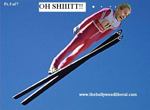 President Bush Flys