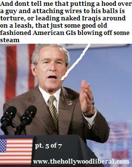 President Bush: America does not torture