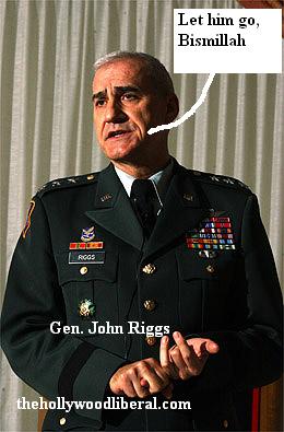 General John Riggs is not behind Donald Rumsfeld