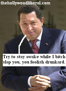 Hugo chavez makes a speech in South America