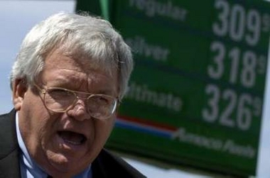 Dennis Hastert makes a speech on Gas Prices, and fuel effiency