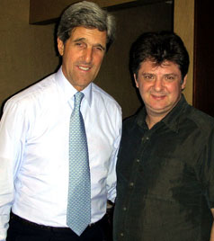 H.L. With John Kerry