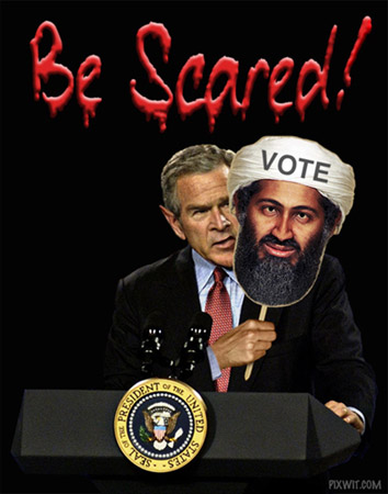 President Bush and Osama Bin Laden