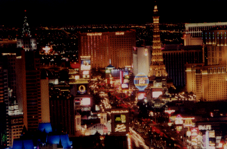 The Strip. Las Vegas Nevada