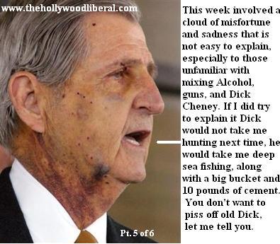 Attorney Harry Whittington is on good condition after leaving the hospital